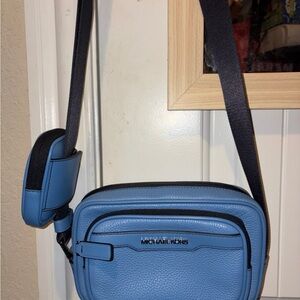 Michael Kors Light Blue Belt Bag